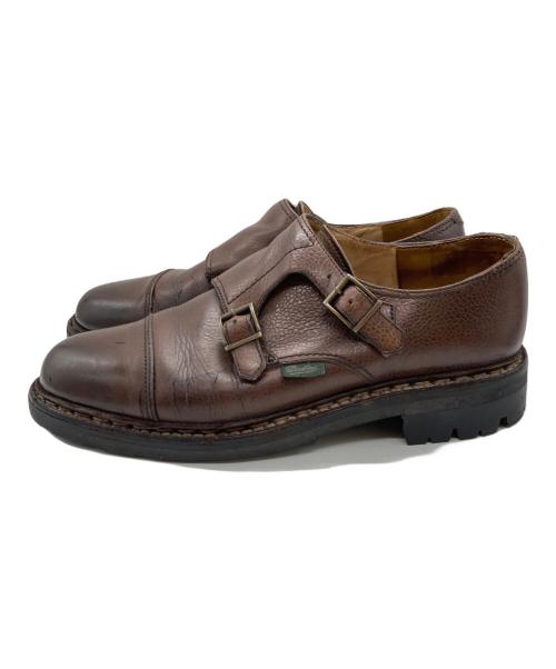 PARABOOT（パラブーツ）PARABOOT (パラブーツ) WILLIAM レザーシューズ ブラウン サイズ:6　1/2の古着・服飾アイテム