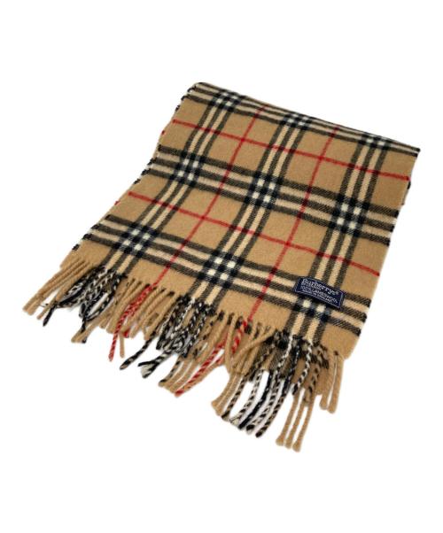 Burberry's（バーバリーズ）Burberry's (バーバリーズ) ノバチェックマフラー ベージュの古着・服飾アイテム