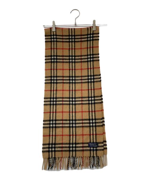 Burberry's（バーバリーズ）Burberry's (バーバリーズ) ノバチェックマフラー ベージュの古着・服飾アイテム