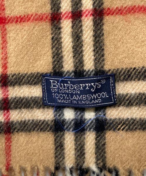 Burberry's（バーバリーズ）Burberry's (バーバリーズ) ノバチェックマフラー ベージュの古着・服飾アイテム