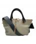 Chloe（クロエ）の古着「2WAY ベイリーハンドバッグ」｜グレー×ブラック