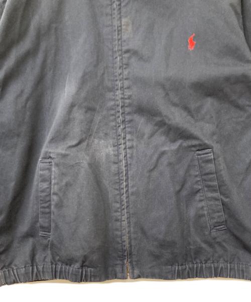 POLO RALPH LAUREN（ポロ・ラルフローレン）POLO RALPH LAUREN (ポロ・ラルフローレン) 90sヴィンテージポニー刺繍スウィングトップ ネイビー サイズ:sizeXLの古着・服飾アイテム