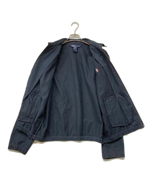 POLO RALPH LAUREN（ポロ・ラルフローレン）POLO RALPH LAUREN (ポロ・ラルフローレン) 90sヴィンテージポニー刺繍スウィングトップ ネイビー サイズ:sizeXLの古着・服飾アイテム