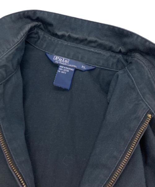 POLO RALPH LAUREN（ポロ・ラルフローレン）POLO RALPH LAUREN (ポロ・ラルフローレン) 90sヴィンテージポニー刺繍スウィングトップ ネイビー サイズ:sizeXLの古着・服飾アイテム