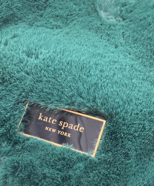 Kate Spade（ケイトスペード）Kate Spade (ケイトスペード) ファーチェーントートバッグ グリーンの古着・服飾アイテム