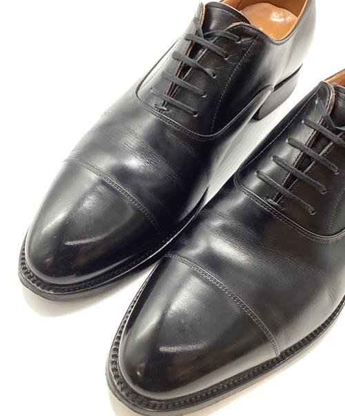 SCOTCH GRAIN（スコッチグレイン）SCOTCH GRAIN (スコッチグレイン) ストレートチップレザーシューズ ブラック サイズ:SIZE 26cmの古着・服飾アイテム