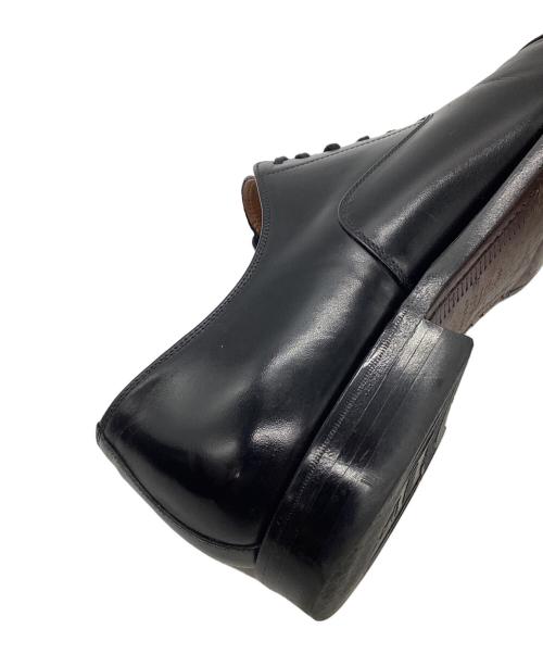 SCOTCH GRAIN（スコッチグレイン）SCOTCH GRAIN (スコッチグレイン) ストレートチップレザーシューズ ブラック サイズ:SIZE 26cmの古着・服飾アイテム