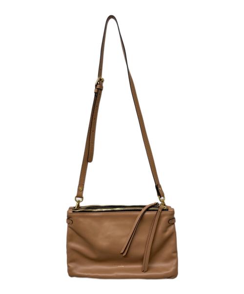 GIANNI CHIARINI（ジャンニ キアリーニ）GIANNI CHIARINI (ジャンニ キアリーニ) レオパードショルダーバッグ ベージュの古着・服飾アイテム