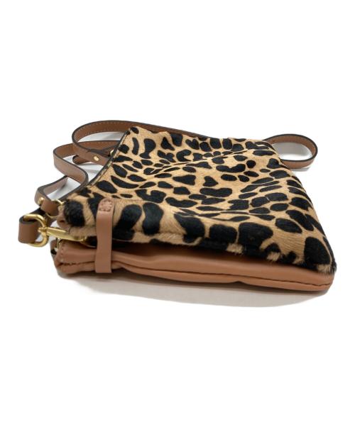 GIANNI CHIARINI（ジャンニ キアリーニ）GIANNI CHIARINI (ジャンニ キアリーニ) レオパードショルダーバッグ ベージュの古着・服飾アイテム