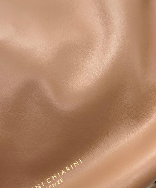 GIANNI CHIARINI（ジャンニ キアリーニ）GIANNI CHIARINI (ジャンニ キアリーニ) レオパードショルダーバッグ ベージュの古着・服飾アイテム