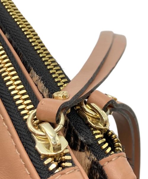 GIANNI CHIARINI（ジャンニ キアリーニ）GIANNI CHIARINI (ジャンニ キアリーニ) レオパードショルダーバッグ ベージュの古着・服飾アイテム