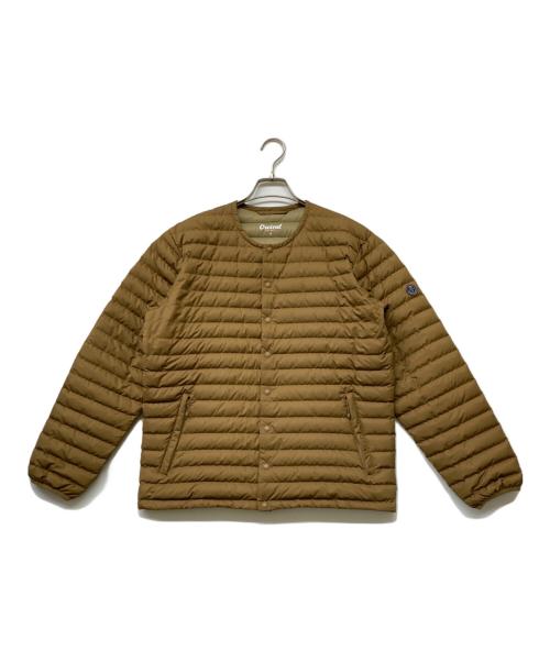 ORCIVAL（オーシバル）ORCIVAL (オーシバル) クルーネック インナーダウン ブラウン サイズ:SIZE Freeの古着・服飾アイテム