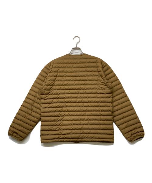 ORCIVAL（オーシバル）ORCIVAL (オーシバル) クルーネック インナーダウン ブラウン サイズ:SIZE Freeの古着・服飾アイテム