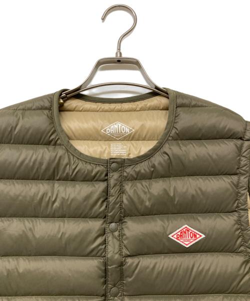 DANTON（ダントン）DANTON (ダントン) ダウンベスト オリーブ サイズ:SIZE 42の古着・服飾アイテム