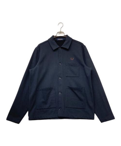 FRED PERRY（フレッドペリー）FRED PERRY (フレッドペリー) HEAVY WEIGHT SWEAT SHIRT/ヘビー・ウェイト・スウェット・シャツ ネイビー サイズ:Mの古着・服飾アイテム