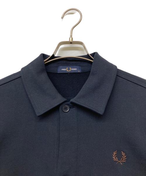 FRED PERRY（フレッドペリー）FRED PERRY (フレッドペリー) HEAVY WEIGHT SWEAT SHIRT/ヘビー・ウェイト・スウェット・シャツ ネイビー サイズ:Mの古着・服飾アイテム