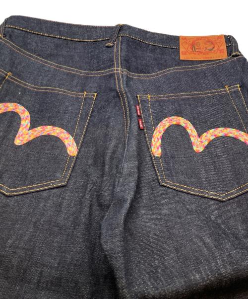 EVISU（エヴィス）EVISU (エヴィス) fromA 2001 No2 カモメ刺繍デニムパンツ インディゴ サイズ:SIZE 86cm (W34)の古着・服飾アイテム