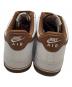 NIKE (ナイキ) AIR FORCE 1 '07（エア フォース ワン ゼロセブン） ホワイト・ピーカンブラウン サイズ:SIZE 27.5cm：6000円