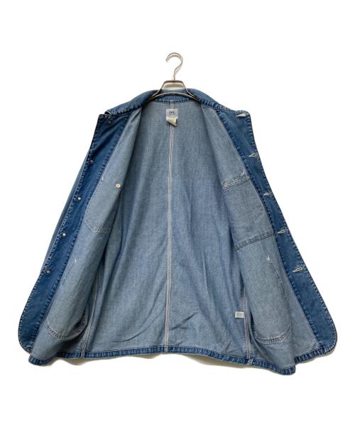 LEE（リー）LEE (リー) 90s復刻ハウスタグデニムカバーオール スカイブルー サイズ:SIZE Lの古着・服飾アイテム