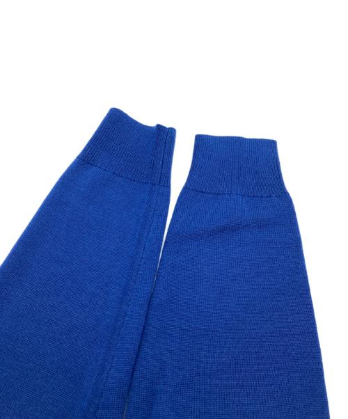 FRED PERRY（フレッドペリー）FRED PERRY (フレッドペリー) メリノウールニット ブルー サイズ:LS 未使用品の古着・服飾アイテム
