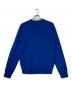 FRED PERRY (フレッドペリー) メリノウールニット ブルー サイズ:LS 未使用品：5000円