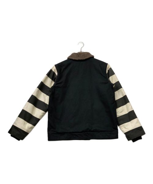 SKULL WORKS（スカルワークス）SKULL WORKS (スカルワークス) N-1 デッキジャケット ブラック×ホワイト サイズ:sizeSの古着・服飾アイテム