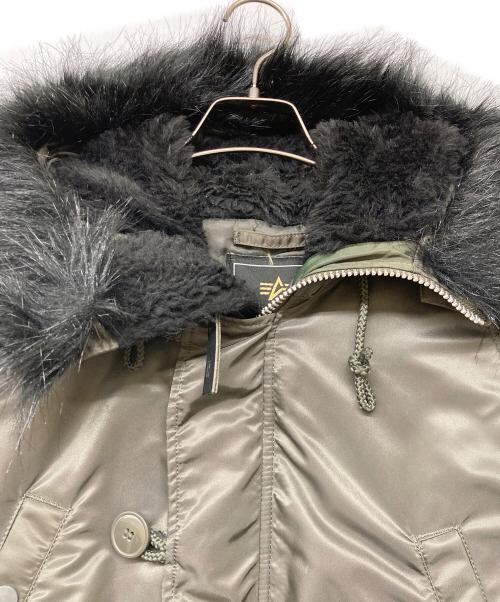 ALPHA（アルファ）ALPHA (アルファ) N-3Bジャケット カーキ サイズ:SIZE Mの古着・服飾アイテム