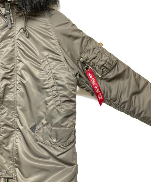 ALPHA（アルファ）ALPHA (アルファ) N-3Bジャケット カーキ サイズ:SIZE Mの古着・服飾アイテム