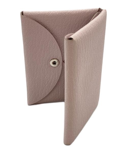 HERMES（エルメス）HERMES (エルメス) カルヴィ デュオカードケース グレーの古着・服飾アイテム