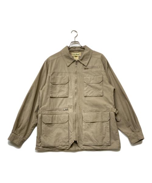 L.L.Bean（エルエルビーン）L.L.Bean (エルエルビーン) 90s サファリジャケット ベージュ サイズ:sizeMの古着・服飾アイテム