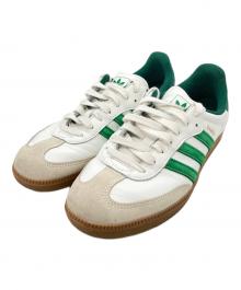 adidas Originals×green label relaxing（アディダスオリジナル×グリーンレーベルリラクシング）の古着「SAMBA OG “Core White/Green”（サンバ オージー “コア ホワイト/グリーン）」｜ホワイト×グリーン