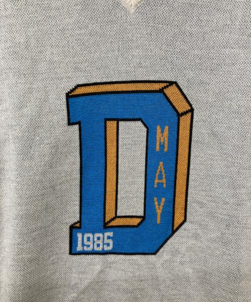 decembermay（ディセンバーメイ）DECEMBERMAY (ディセンバーメイ) ゴルフウェア(トップス) グレー サイズ:XLの古着・服飾アイテム