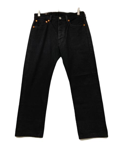 LEVI'S PReMIUM（リーバイス プレミアム）LEVI'S PReMIUM (リーバイス プレミアム) 501 オリジナルフィット セルビッジ ブラックジーンズ ブラック サイズ:W32×L30の古着・服飾アイテム