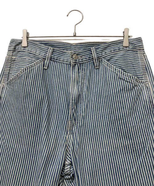 LEVI'S（リーバイス）LEVI'S (リーバイス) 568 STAY LOOSE CARPENTER(ゴーロクハチ　ステイ　ルーズ　カーペンター) ブルー×ホワイト サイズ: W32×L32の古着・服飾アイテム