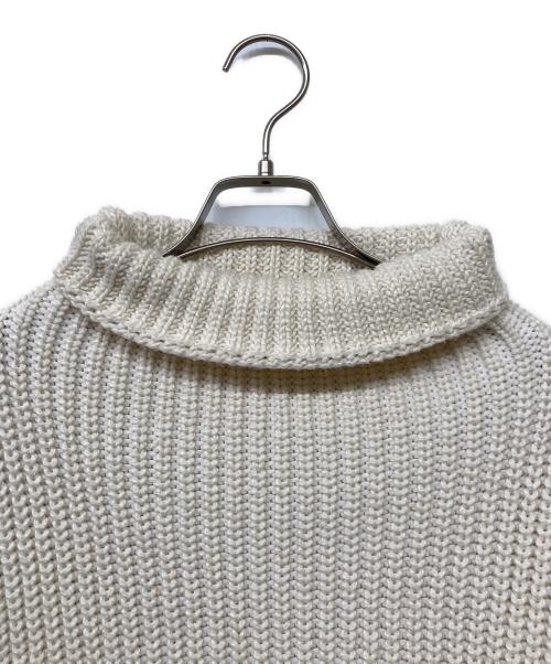 INTIMITE（アンティミテ）iNtimite (アンティミテ) Rib Knitting Pull-over/リブ・ニッティング・プルオーバー ホワイト サイズ:Freeの古着・服飾アイテム