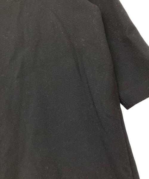 SLOBE IENA（スローブ イエナ）SLOBE IENA (スローブ イエナ) スイビダブルクロスサドルショルダーAラインコート ブラック サイズ:サイズMの古着・服飾アイテム