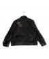 AVIREX (アヴィレックス) LEATHER PATCH DENIM JACKET(レザー パッチ デニム ジャケット) ブラック サイズ:SIZEL：19000円