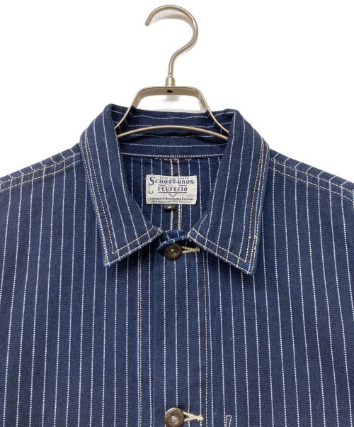 SCHOTT BROS.（ショットブロス）SCHOTT BROS. (ショットブロス) OLD HICKORY DENIM JKT/オールドヒッコリーデニムジャケット ネイビー サイズ:Mの古着・服飾アイテム