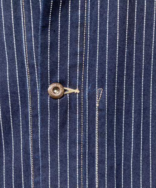 SCHOTT BROS.（ショットブロス）SCHOTT BROS. (ショットブロス) OLD HICKORY DENIM JKT/オールドヒッコリーデニムジャケット ネイビー サイズ:Mの古着・服飾アイテム
