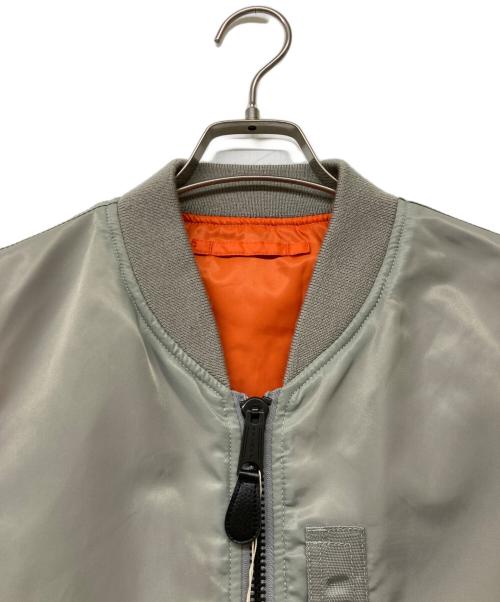 AVIREX（アヴィレックス）AVIREX (アヴィレックス) SLEEVELESS MA-1 VEST(スリーブレス エムエーワン ベスト) グレー サイズ:SIZEM 未使用品の古着・服飾アイテム