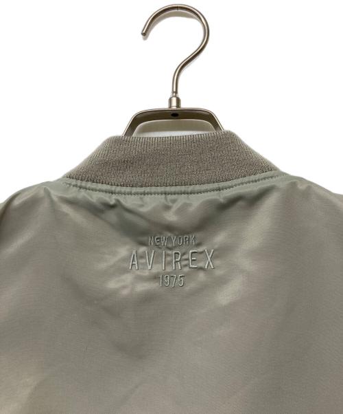 AVIREX（アヴィレックス）AVIREX (アヴィレックス) SLEEVELESS MA-1 VEST(スリーブレス エムエーワン ベスト) グレー サイズ:SIZEM 未使用品の古着・服飾アイテム