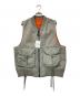 AVIREX（アヴィレックス）の古着「SLEEVELESS MA-1 VEST(スリーブレス エムエーワン ベスト)」｜グレー