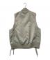 AVIREX (アヴィレックス) SLEEVELESS MA-1 VEST(スリーブレス エムエーワン ベスト) グレー サイズ:SIZEM 未使用品：8000円