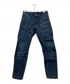 G-STAR RAWジースターロゥ）の古着「ROVIC ZIP 3D REGULAR TAPERD DENIM(ロビック ジップ スリーディー レギュラー テーパード デニム)」｜インディゴ