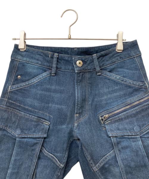 G-STAR RAW（ジースターロゥ）G-STAR RAW (ジースターロゥ) ROVIC ZIP 3D REGULAR TAPERD DENIM(ロビック ジップ スリーディー レギュラー テーパード デニム) インディゴ サイズ:SIZE W28×L32の古着・服飾アイテム