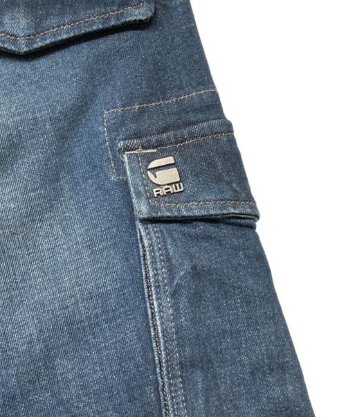 G-STAR RAW（ジースターロゥ）G-STAR RAW (ジースターロゥ) ROVIC ZIP 3D REGULAR TAPERD DENIM(ロビック ジップ スリーディー レギュラー テーパード デニム) インディゴ サイズ:SIZE W28×L32の古着・服飾アイテム