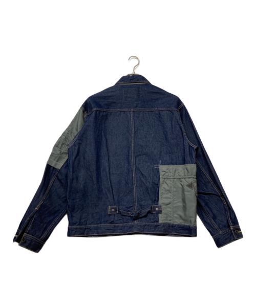 AVIREX（アヴィレックス）AVIREX (アヴィレックス) CROSSOVER G-JACKET(クロスオーバー　ジージャン) インディゴ サイズ:SIZELの古着・服飾アイテム