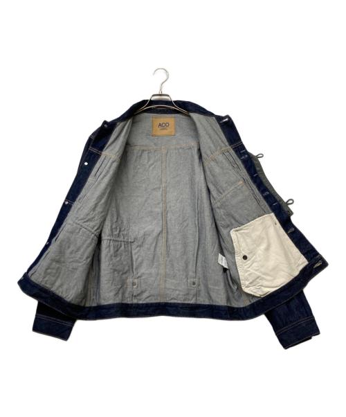 AVIREX（アヴィレックス）AVIREX (アヴィレックス) CROSSOVER G-JACKET(クロスオーバー　ジージャン) インディゴ サイズ:SIZELの古着・服飾アイテム