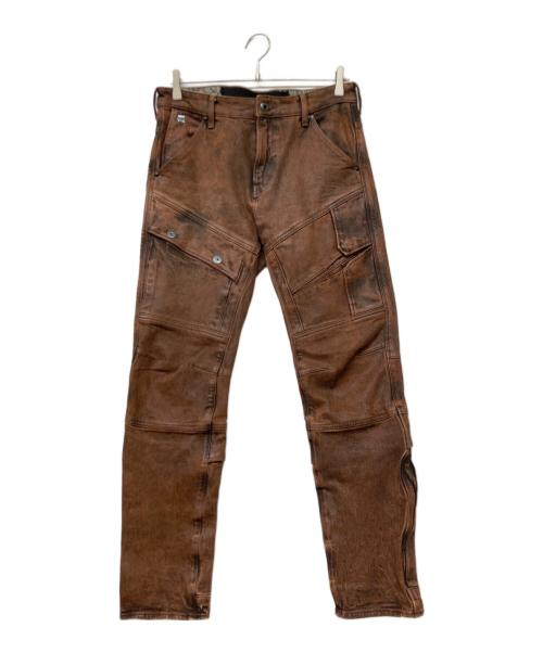 G-STAR RAW（ジースターロゥ）G-STAR RAW (ジースターロゥ) AIRBLAZE 3D SKINNY/エアブレイズ スリーディー スキニー ブラウン サイズ:29の古着・服飾アイテム