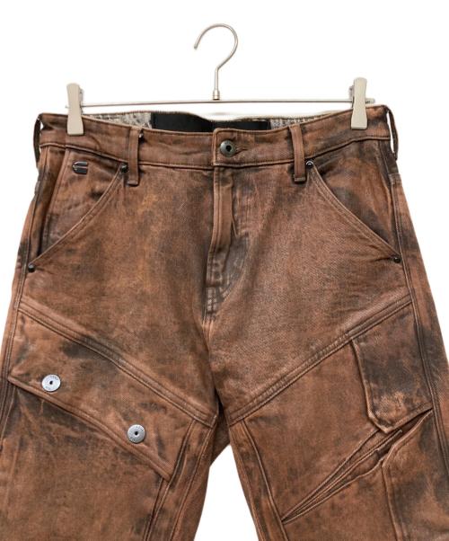 G-STAR RAW（ジースターロゥ）G-STAR RAW (ジースターロゥ) AIRBLAZE 3D SKINNY/エアブレイズ スリーディー スキニー ブラウン サイズ:29の古着・服飾アイテム